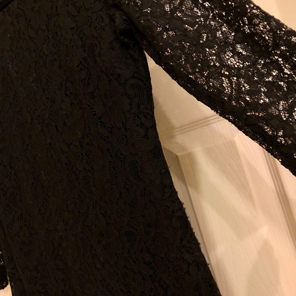 Dana Buchman Black Lace dress - Picture 4 of 4